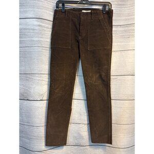 Nili Lotan Brown Corduroy Jane Pants Size 0